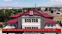 Acil çağrıları tek numara ve merkezde buluşturan 112 Acil Çağrı Merkezi hizmete girdi