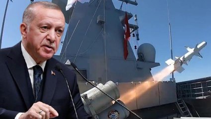 Cumhurbaşkanı Erdoğan'dan "Atmaca Gemisavar Füzesi" paylaşımı: Hedef tam isabetle vuruldu