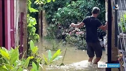 Orage : une partie du Sud-Ouest de la France envahie par les eaux