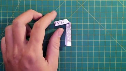 Demo money origami number 7 2d - origami money vietnam