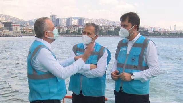 Son dakika haberleri: BAKAN KURUM, MÜSİLAJ TEMİZLEME ÇALIŞMALARINI İNCELEDİ