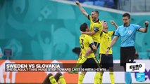 Sweden beat Slovakia 1-0 to move top of Euro 2020 Group E