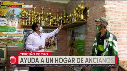 William Villagómez, dedicado al voluntariado y a la ayuda a ancianos, es nuestro Cruceño de Oro