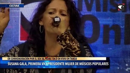 Susana Gala, primera vicepresidente mujer de Músicos Populares  Misioneros