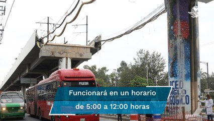 Anuncian línea de Metrobús de Tláhuac a Coyuya por colapso en Línea 12