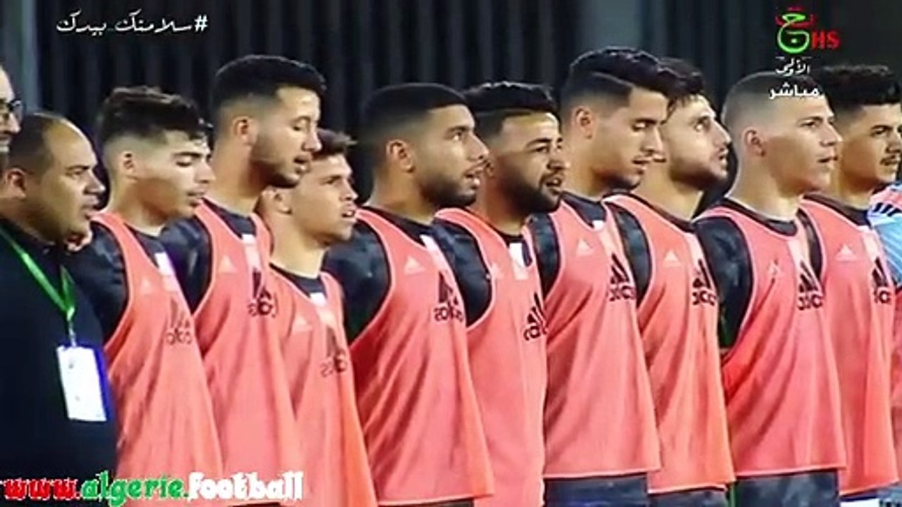 Amical : ALGERIE 5 - LIBERIA 1 ( les buts et les réactions de Amoura et de Bougherra)