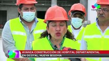 Avanza la construcción del Hospital Departamental en Ocotal, Nueva Segovia