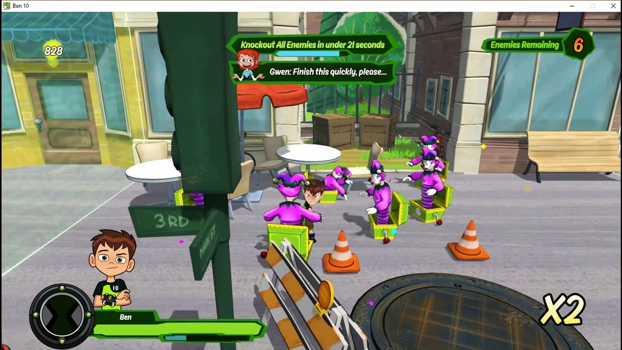 لعبه بن _ غابات المطر _Ben 10
