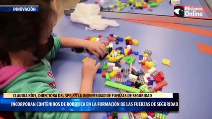 Incorporan contenidos de robótica en la formación de las fuerzas de seguridad