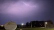 Thunderstorms sweep across the Ohio Valley