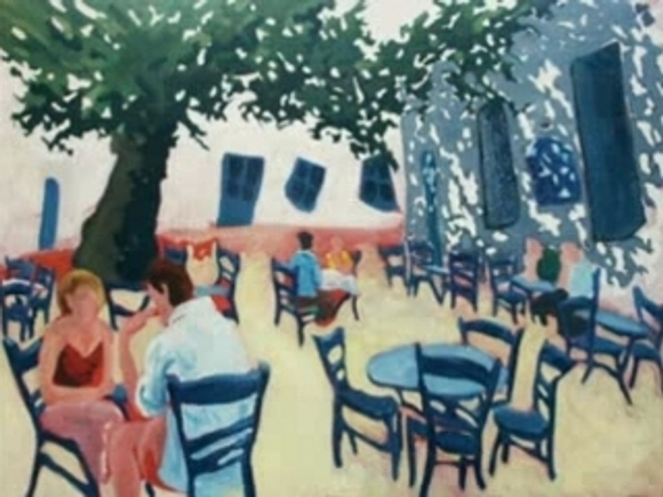 Animation provence painting stopmotion