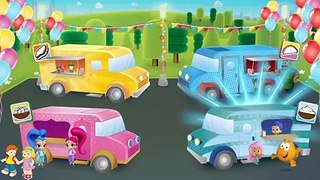 Nick jr Food Truck Festival - Bubble Guppies Make Yogurt - Nickelodeon Funny Cartoon Video