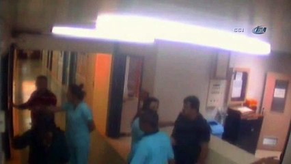 Hemşire hasta yakınları tarafından darp edildi