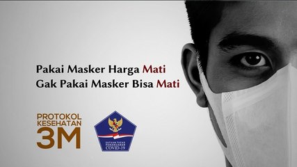 Скачать видео: Pakai Masker Harga Mati, Enggak Pakai Masker Bisa Mati