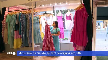 Segundo dia com mais contágios por covid