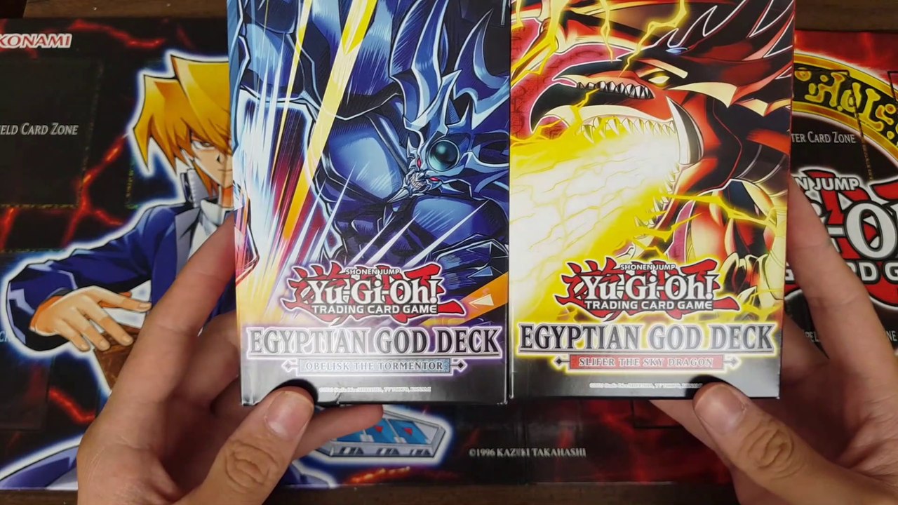 Yugioh: Egyptian God Structure Decks | Unboxing