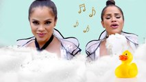 Singer Natti Natasha Sounds Incredible Live! | Singing in the Shower | Cosmopolitan