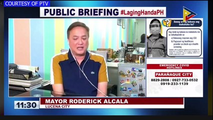 WATCH: Public Briefing #LagingHandaPH |  June 19, 2021