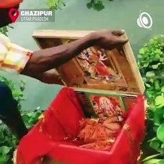 21-Day-Old Baby Girl Found Floating In A Box In River Ganga