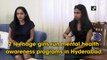 2 teenage girls run mental health awareness programs in Hyderabad