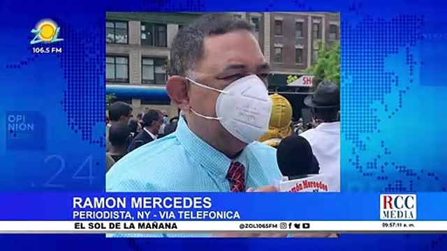 Ramon Mercedes ofrece detalles sobre las principales noticias en New York