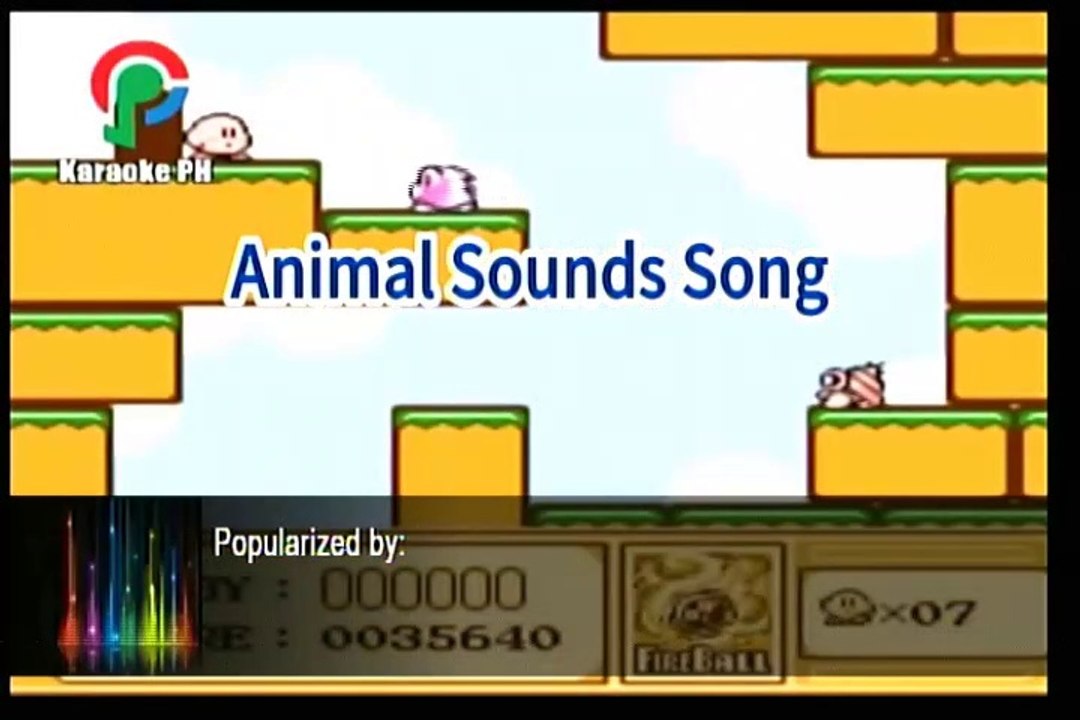 Kids Song Animal Sound Song Karaoke