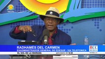 Radhamés del Carmen ex administrador Edesur: 
