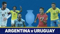 Argentina edge Uruguay to end winless run