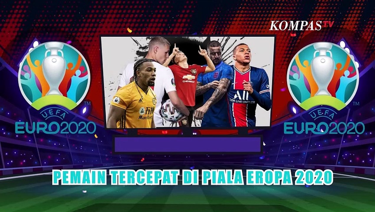 5 Pemain Tercepat di Piala Eropa 2020, dari Mbappe hingga Phil Foden