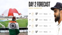 WTC Final Day 2: Southampton Weather Update  | Oneindia Telugu