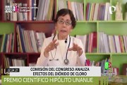 Comisión del Congreso analiza efectos del dióxido del cloro