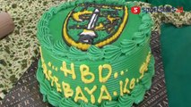 Bonek dan Warga Desa Kepunten Rayakan HUT Persebaya