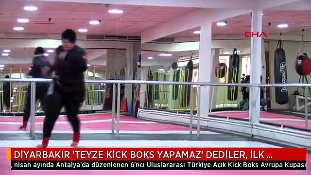 DİYARBAKIR 'TEYZE KİCK BOKS YAPAMAZ' DEDİLER, İLK TURNUVADAN MADALYA İLE DÖNDÜ