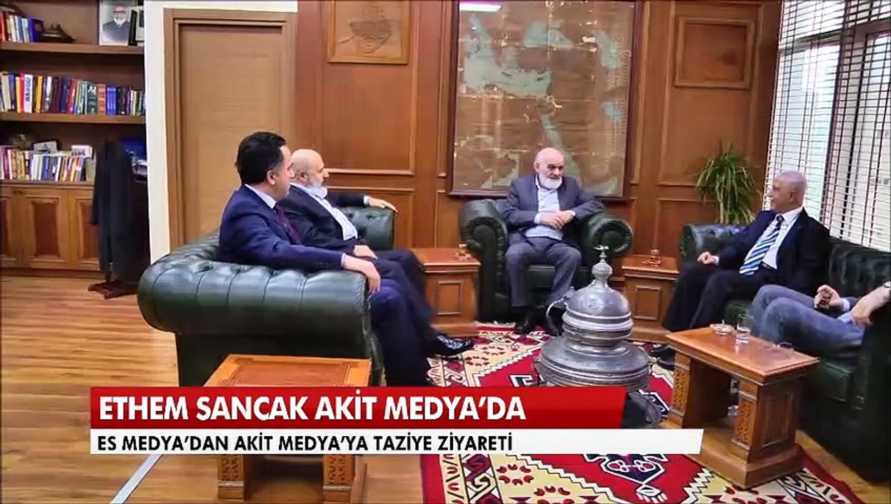 Ethem Sancak'tan Akit'e taziye ziyareti
