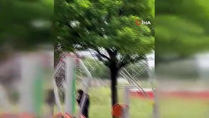 Bursa'da yüksek gerileme çıkan kişi, 15 metreden atladı