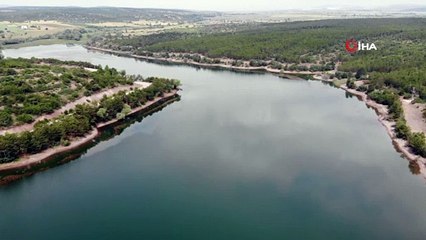 Haziran yağmurları Musaözü Göleti’ni canlandırdı