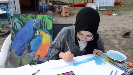 Herkes alay etti, o resim hayallerinden vazgeçmedi