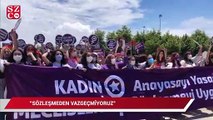 İstanbul'da kadınlardan 