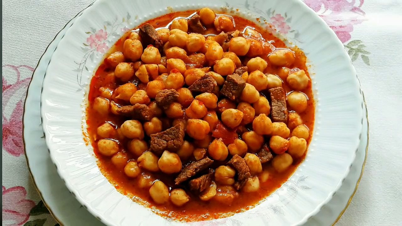 Etli Nohut Yemeği Tarifi-  Yemek Tarifleri