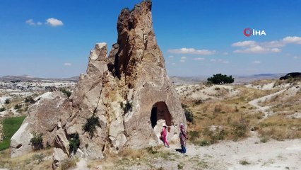 Kapadokya’da peribacaları sahipsiz bırakıldı