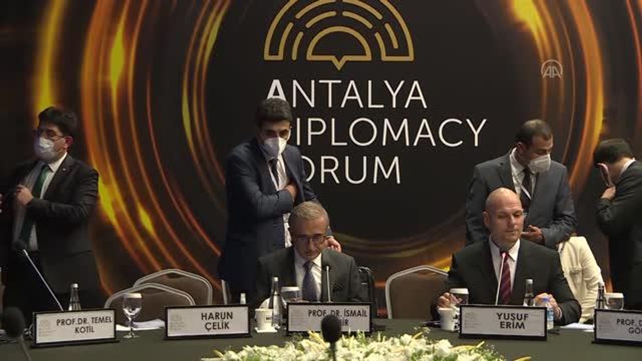 Savunma Sanayii Başkanı Demir, Antalya Diplomasi Forumu'nda konuştu