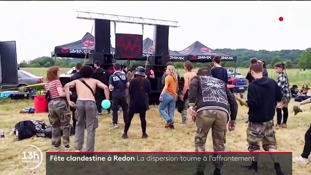 Bretagne : violents affrontements avec la police lors d'une rave party interdite