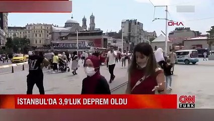 Son Dakika: İstanbul'da 3.9'luk deprem! Merkez üssü Kartal