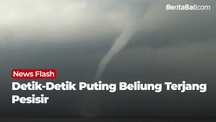 Viral Video Fenomena Pusaran Angin di Selat Bali, Ini Penjelasan BMKG dan BPBD