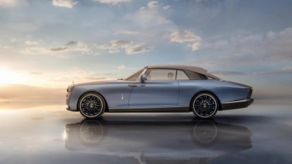 Creation of ROLLS-ROYCE BOAT TAIL