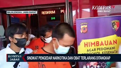 Akhir Kisah 10 Pengedar Narkotika Lintas Kabupaten