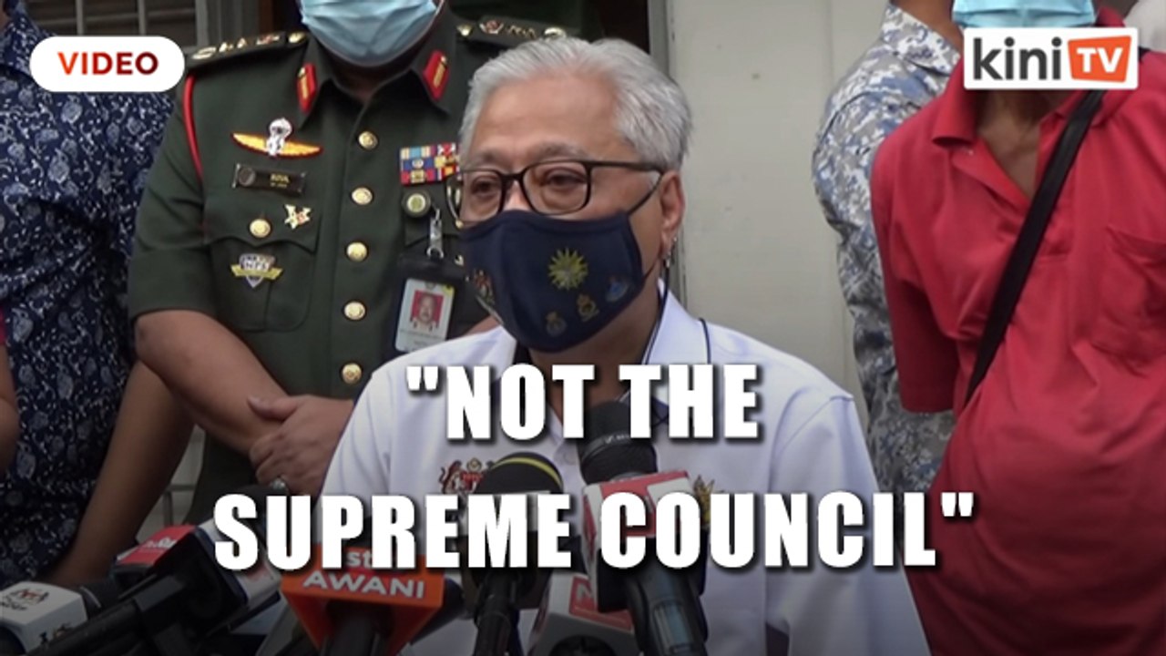 14-day notice: That is the political bureau’s views, says Ismail Sabri