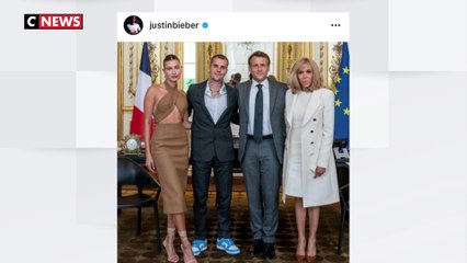 Justin Bieber a visité l'Elysée