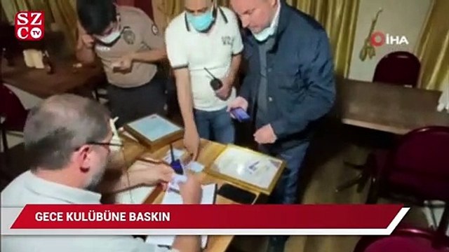 Bursa’da eğlence mekanına baskın: 17 kişiye 53 bin 550 TL ceza