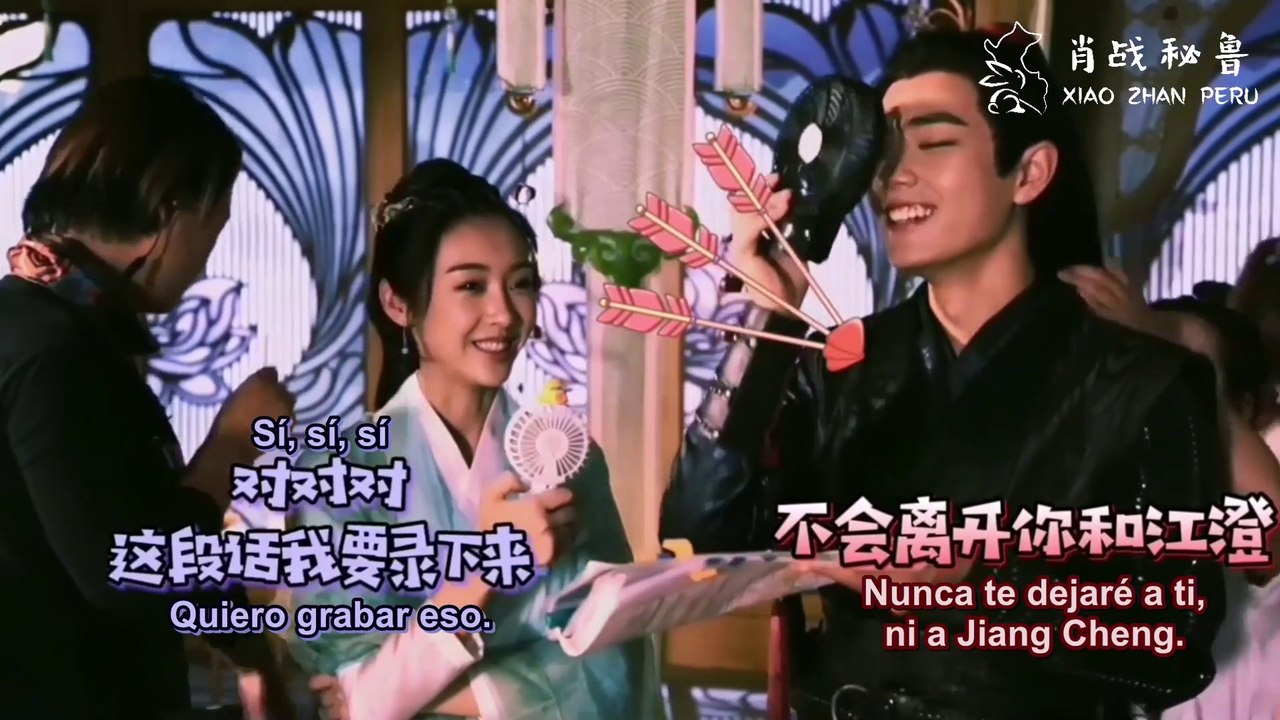[SUB ESPAÑOL] 200304 - Detrás de cámaras con Xiao Zhan y Xuan Lu
